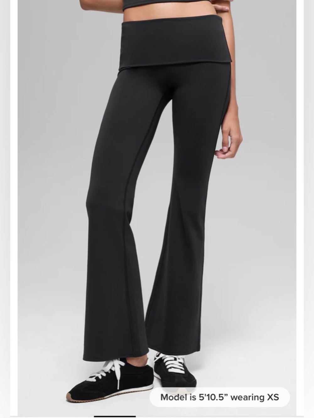 ALO Softsculpt 7/8 Foldover Flare Legging - Picture 3 of 8